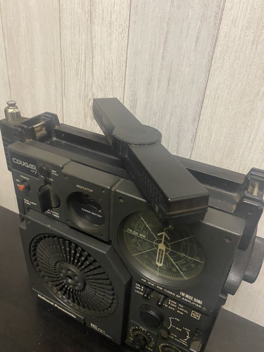 COUGAR 7 ナショナル パナソニック BCLラジオ 松下電器産業 ラジオ