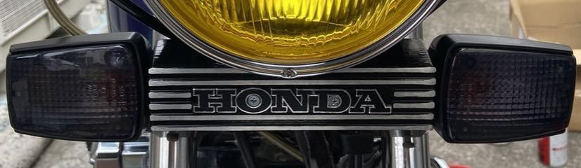 CBX400F 三又 ミツマタ カバー キジマ HONDA ロゴ ウインカー ライト 