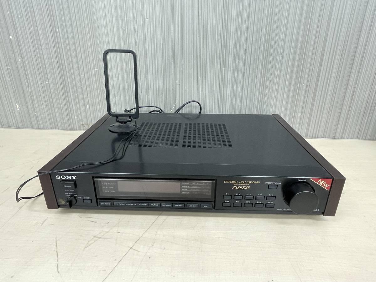 SONY ST-S333ESXII FM/AMチューナー。￥49,800 チューナー 家電、AV
