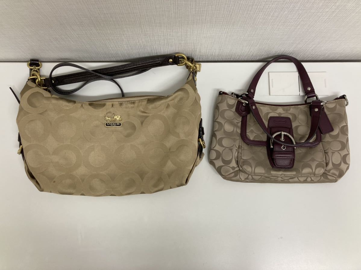 COACH コーチ／バッグ ショルダーバッグ・ハンドバッグ まとめて2点 