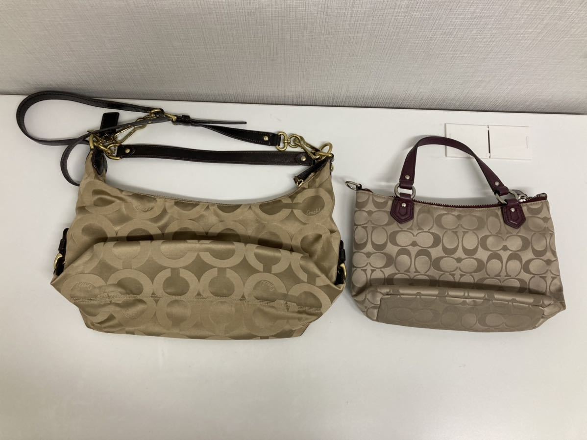 COACH コーチ／バッグ ショルダーバッグ・ハンドバッグ まとめて2点 