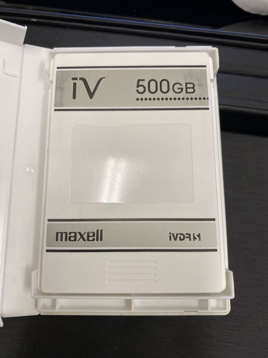 9.マクセル Maxell カセットハードディスク アイヴィ 白 500GB maxell