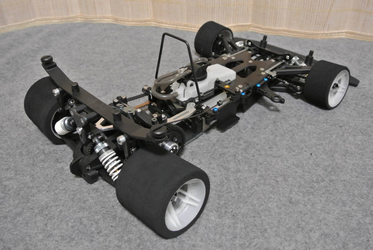 ☆ムゲン製1/8RCレーシングエンジンラジコンカーMRX4X新品塗装済み