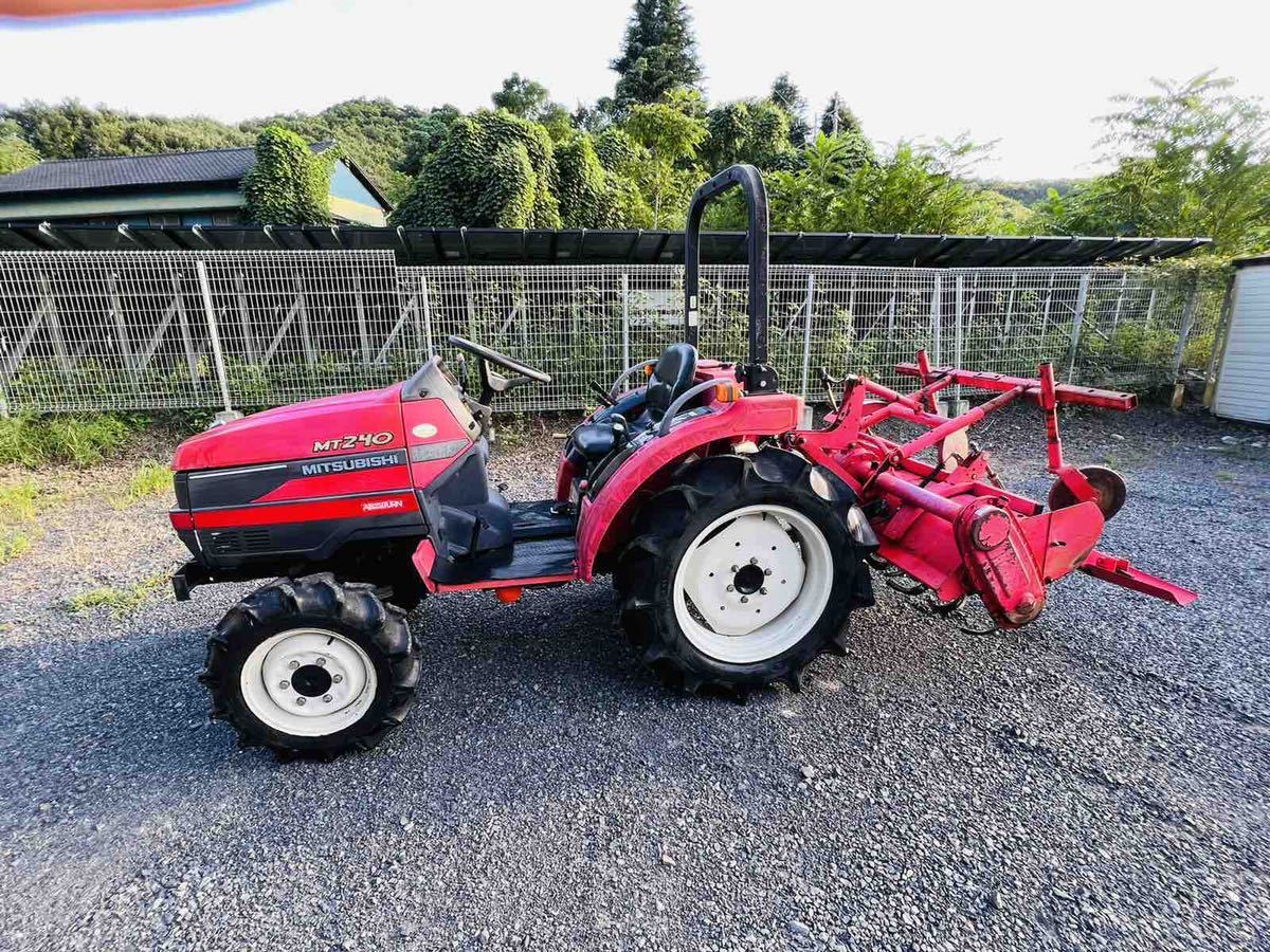 三菱 トラクター MT240 4WD 実働品 直接引き取りのみ 群馬県発 