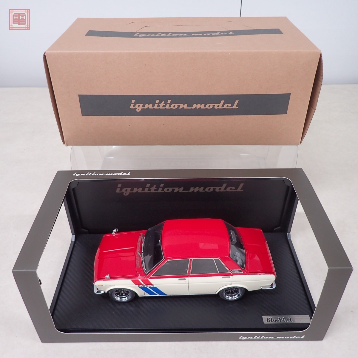イグニッションモデル 1/18 ダットサン ブルーバード SSS 510 レッド
