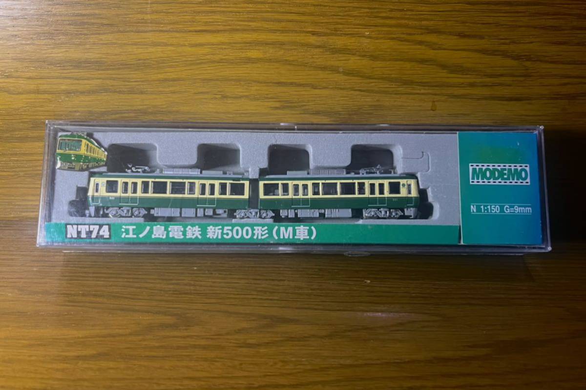 江ノ島電鉄 MODEMO Nゲージ 江ノ電500形M+T車 2両セット 江ノ島