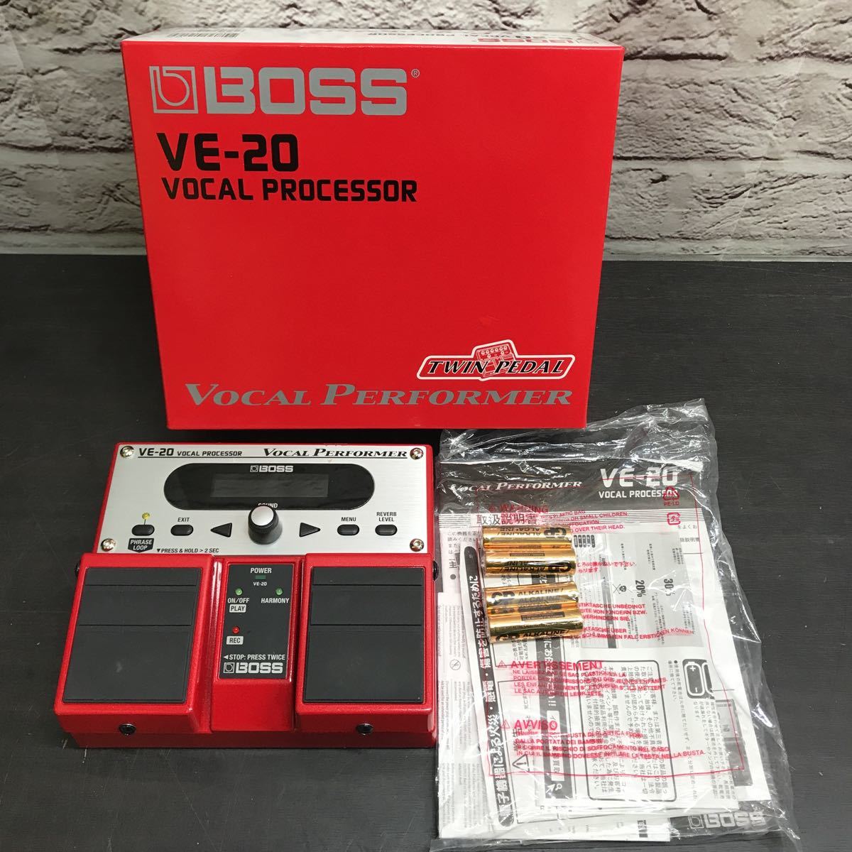 Vocal VE-20 Performer Boss | Effects Processor BOSS Specialized 