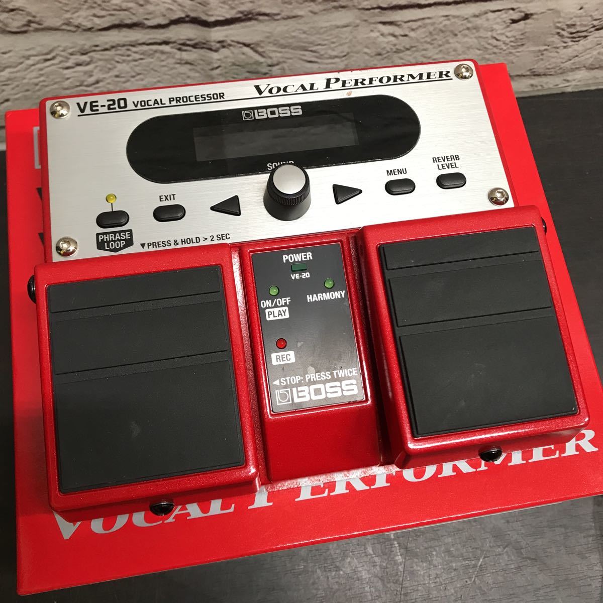 s10914-4500 BOSS VE-20 VOCAL Processor ボス ボーカルプロセッサー ボーカルエフェクター