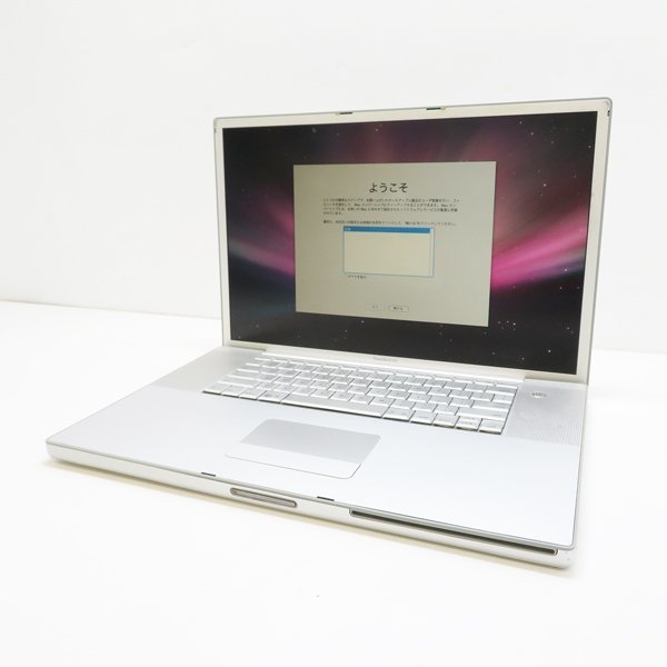 〇PowerBook G4 17-inch【Apple/1.67GHz/1GB/HDD100GB/10.5 Leopard/17 