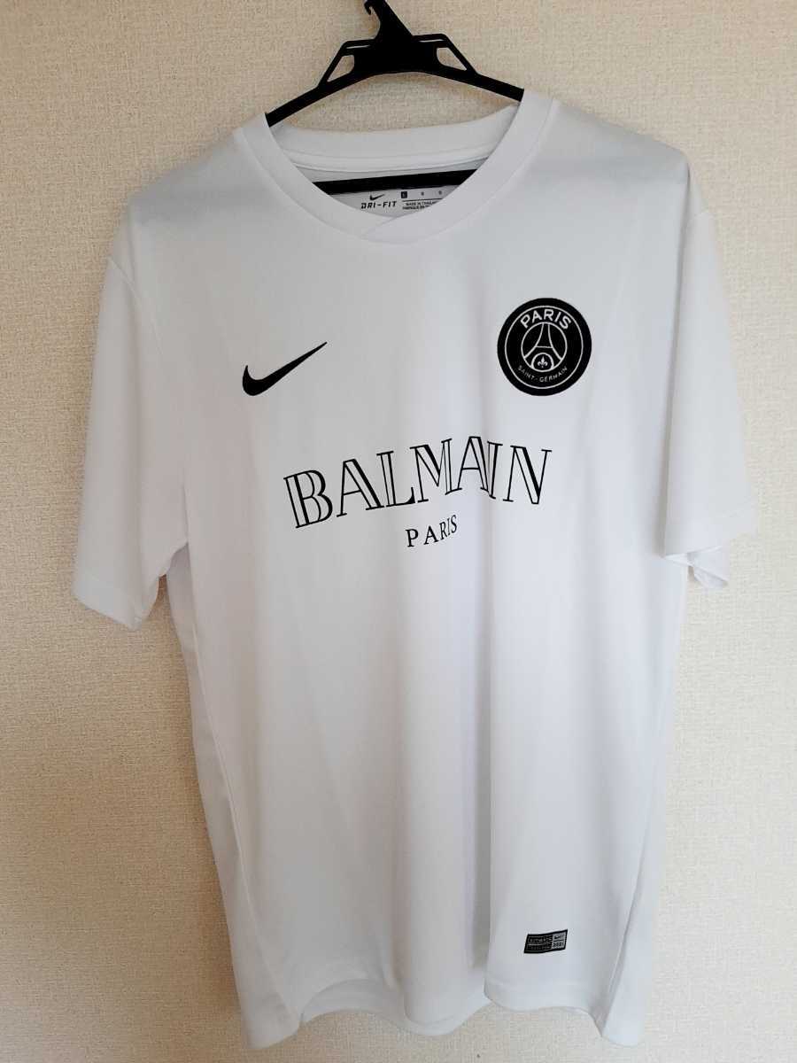 送料無料，定番人気 ナイキ NIKE psg balmain パリサンジェルマン バルマン Lサイズ(Lサイズ)｜売買されたオークション情報、yahooの商品情報をアーカイブ公開 - オークファン 男性用