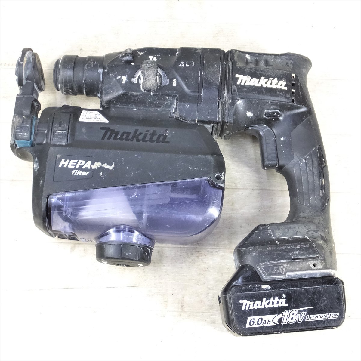 makita マキタ 18mm 充電式ハンマドリル HR182D 18V BL1860B 