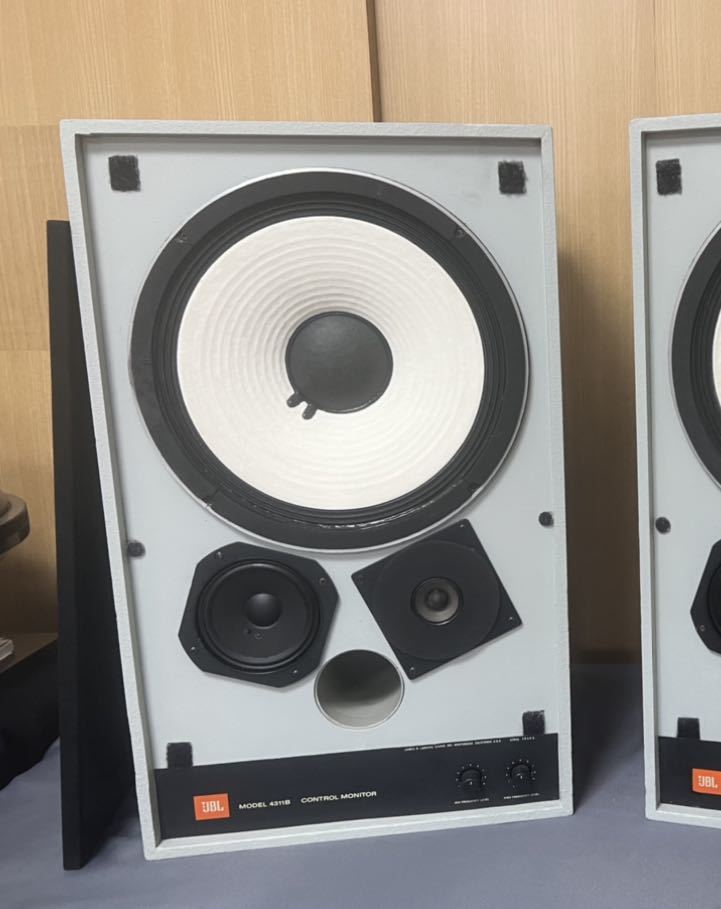 JBL 4311B CONTROL MONITOR スピーカーペア。動作確認済み！ 4311B JBL