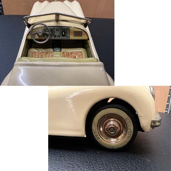 希少! 当時物 米澤玩具 ヨネザワ 三陽工業製造 1953 ジャガー JAGUAR