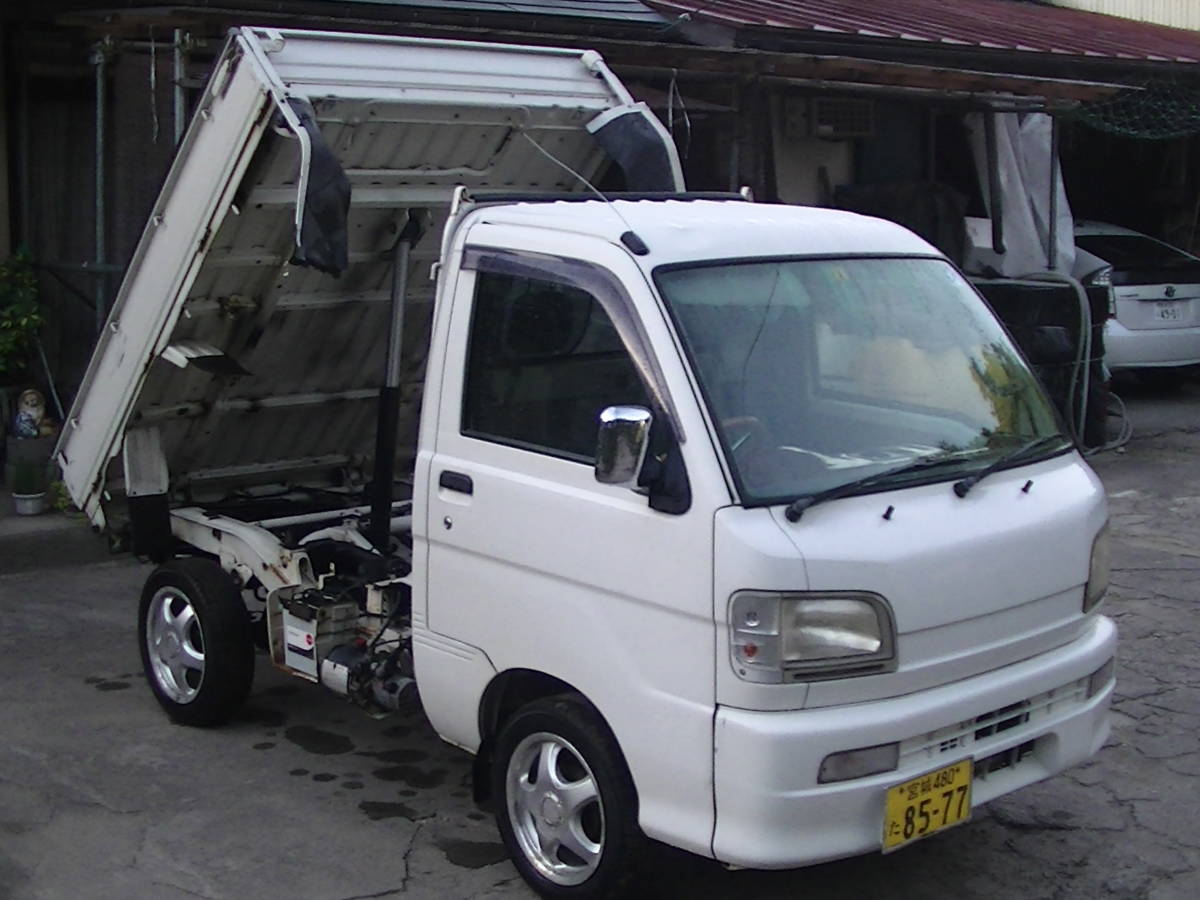 宮城県 ダイハツ ハイゼット トラック HIJET 軽トラダンプ 4WD 5速MT 