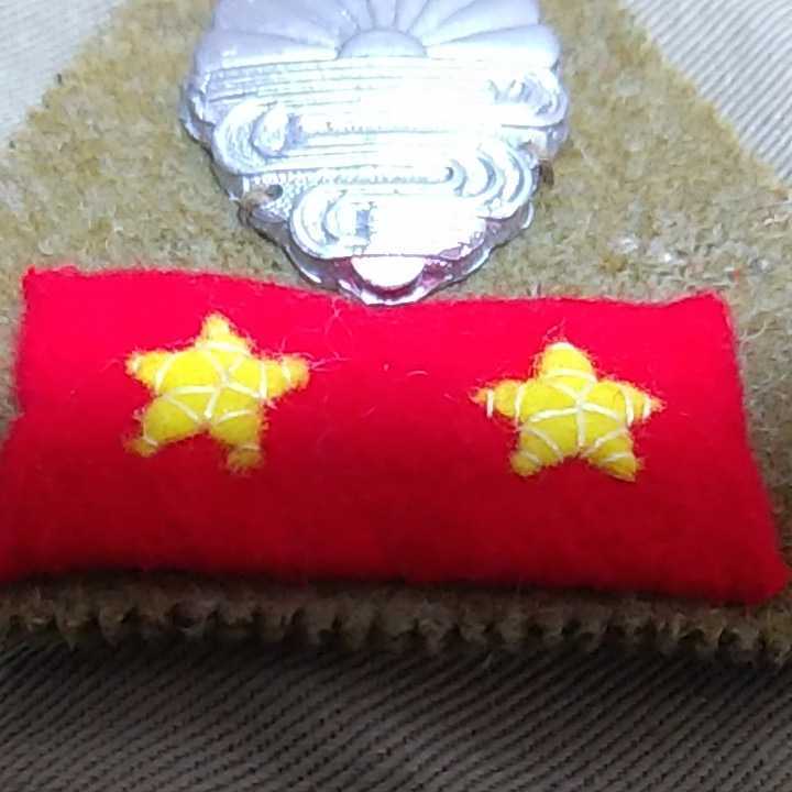 日本陸軍『菊水型部隊章 陸軍一等兵 胸章』日本軍 日本海軍 軍装品