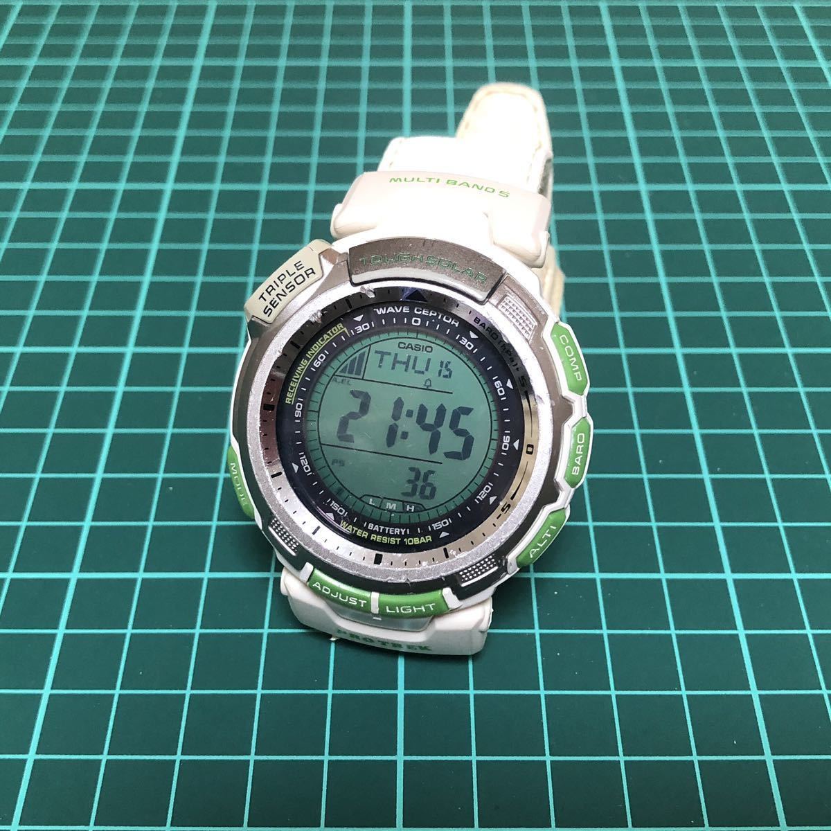 Yahoo!オークション WWFコラボモデル PRW-1300WFJ-7JR PROTREK CASIO 
