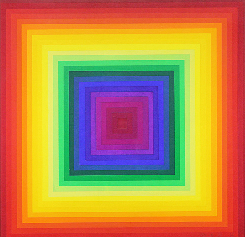 Yahoo!オークション -「靉嘔 ay-o アイオウ」41.5×41.5cm Yahoo!オークション -「靉嘔 ay-o アイオウ」41.5×41.5cm