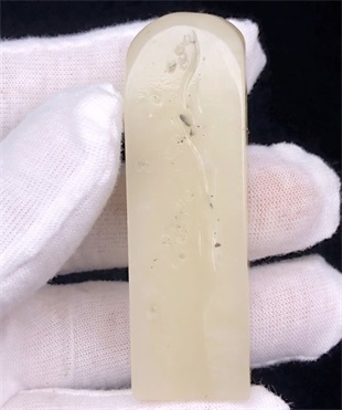 篆刻 印材 老性 芙蓉石 美材2186 サイズ1.7-2-6.5CM 篆刻 寿山石