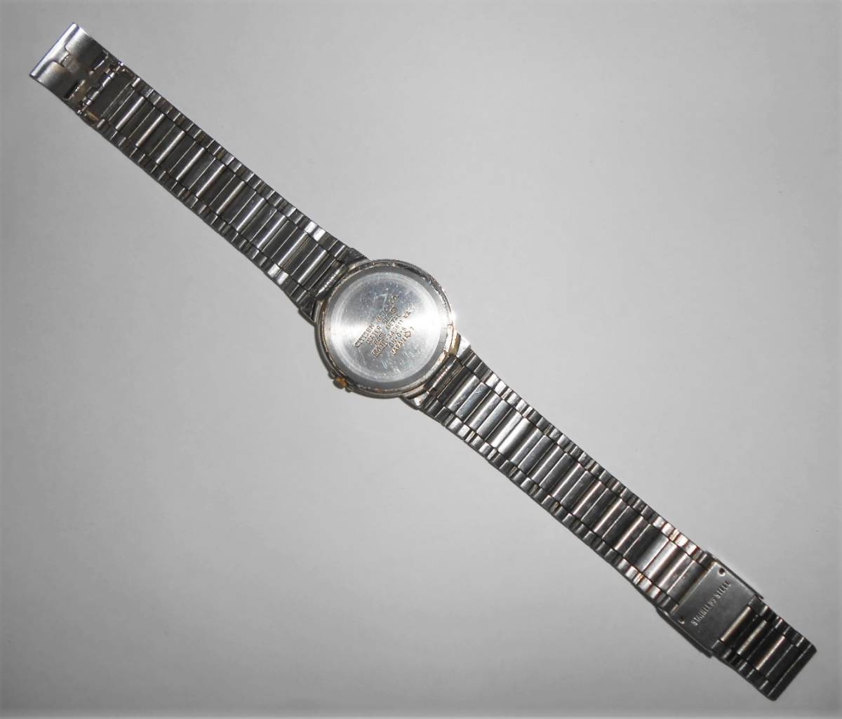 CITIZEN TBSロゴ入 クォーツ腕時計 6031-343611 正常稼働 シチズン 