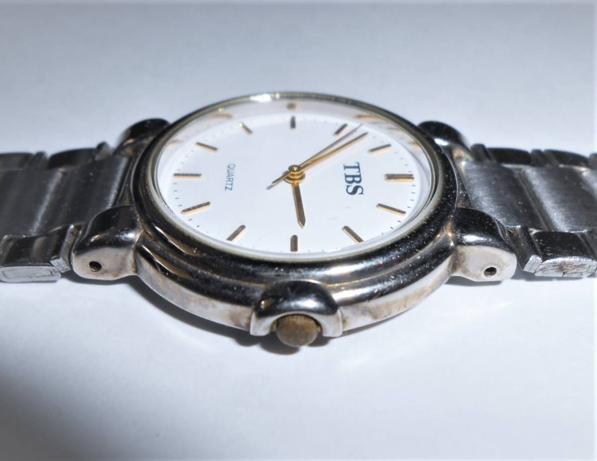 CITIZEN TBSロゴ入 クォーツ腕時計 6031-343611 正常稼働 シチズン 