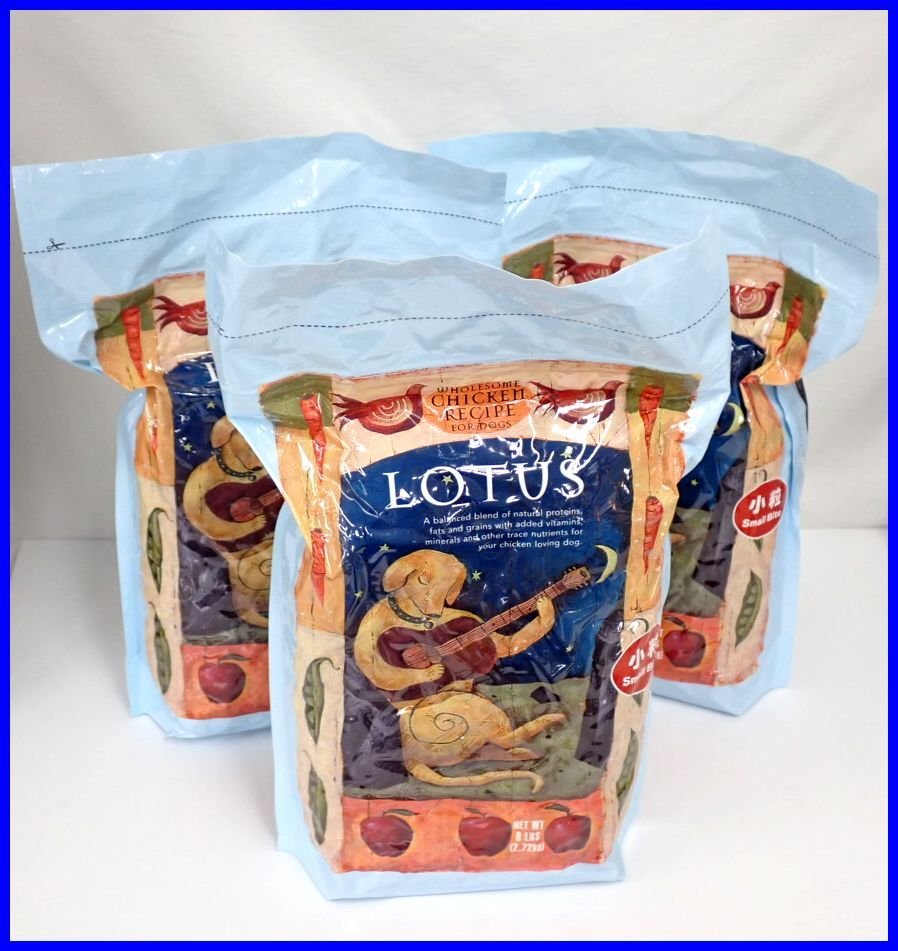 人気SALE，得価 LOTUS/ロータス アダルトドッグ チキンレシピ 2.72kg 3袋セット/小粒/期限2022.12.15/ドライフード&1781300014(一般)｜売買されたオークション情報、yahooの商品情報をアーカイブ公開 - オークファン ドライフード