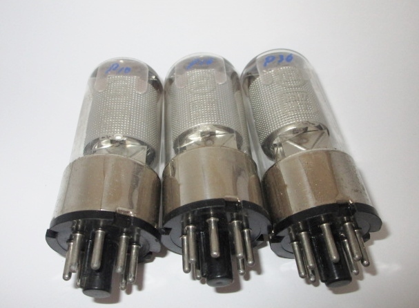 即決≪U-1731≫ 6SH7-GT TEN 3本 箱おまけ 真空管 テン 6SH7 GT