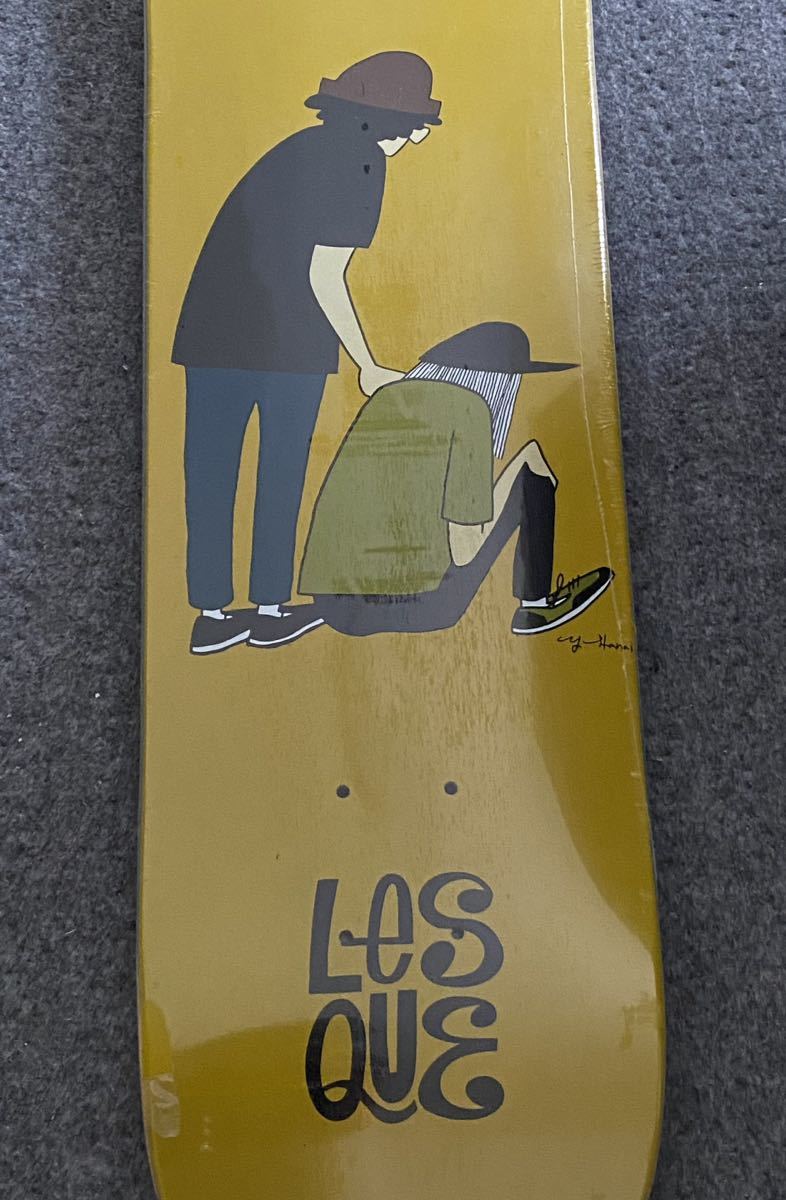 Lesque Skateboards Yusuke Hanai 花井祐介 スケボーデッキ 7.75×31.2
