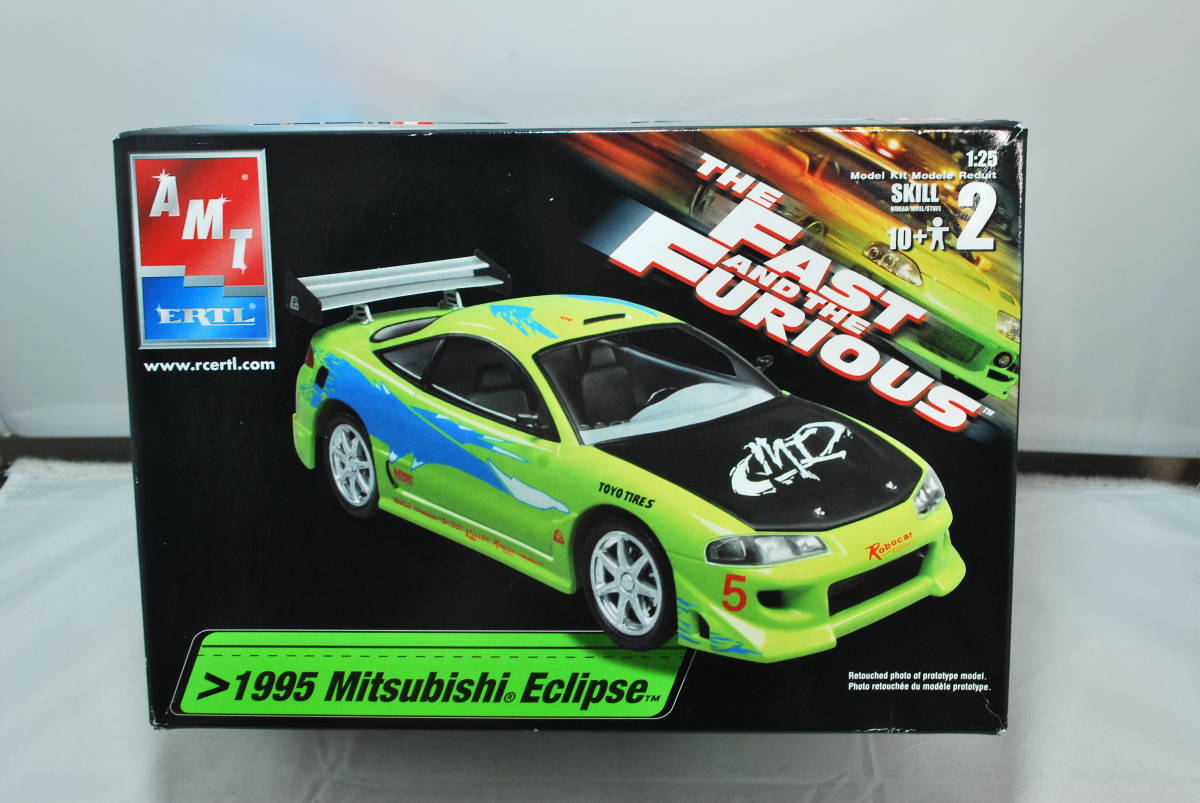 AMT 1:25 Model Scale Plastic ERTL Eclipse com: 0 Mitsubishi 