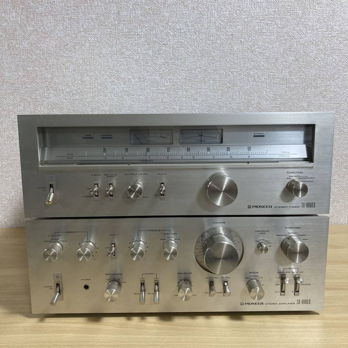 PIONEER パイオニア SA-8800II TX-8800II セット Pioneer SA-8800IIの