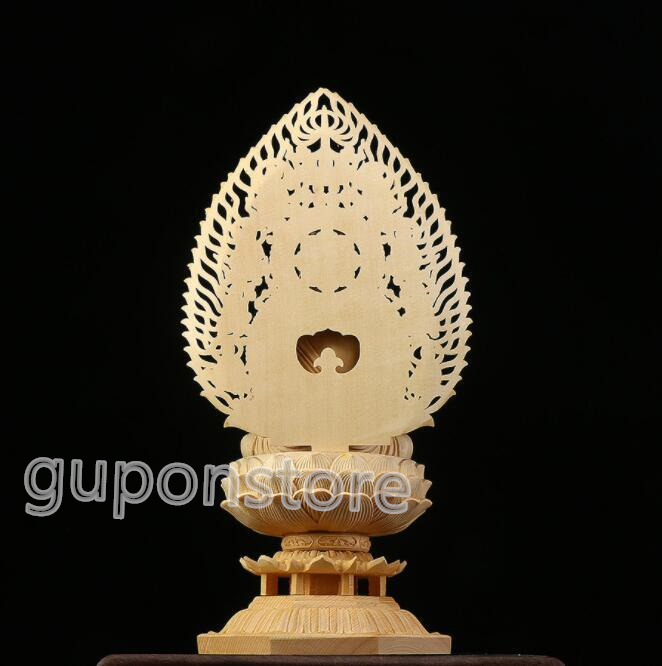 総檜材 大日如来座像 仏教工芸品 木彫仏教 精密彫刻 仏師で仕上げ品