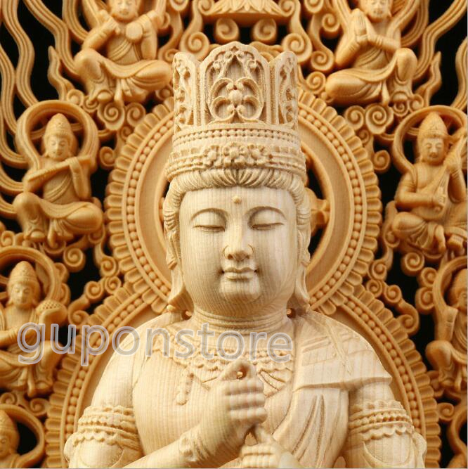 総檜材 大日如来座像 仏教工芸品 木彫仏教 精密彫刻 仏師で仕上げ品