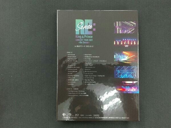 Blu-ray King & Prince CONCERT TOUR 2021 ~Re:Sense~(初回限定版)(Blu
