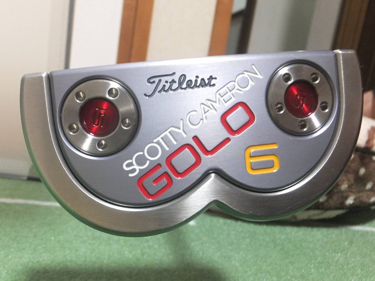 【最新作，新品】 スコッティ キャメロン GOLO6 ヘッドカバー 品付属 スーパーストローク仕様(スコッティ・キャメロン)｜売買されたオークション情報、yahooの商品情報をアーカイブ公開 - オークファン 男性右きき用