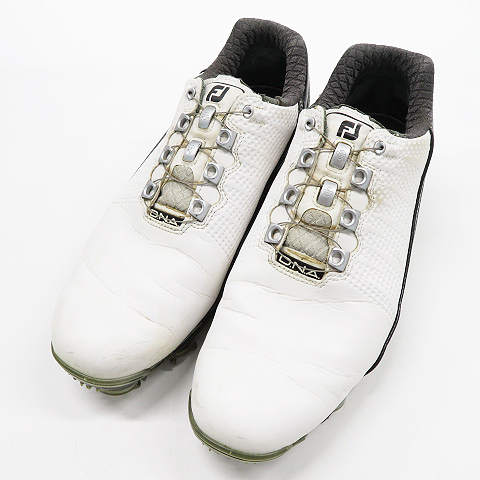 フットジョイ　FJ DNA ゴルフシューズ ホワイト25 53301j ゴルフシューズ フットジョイ DNA JOY FOOT Boa BOA FootJoy FJ 27.5