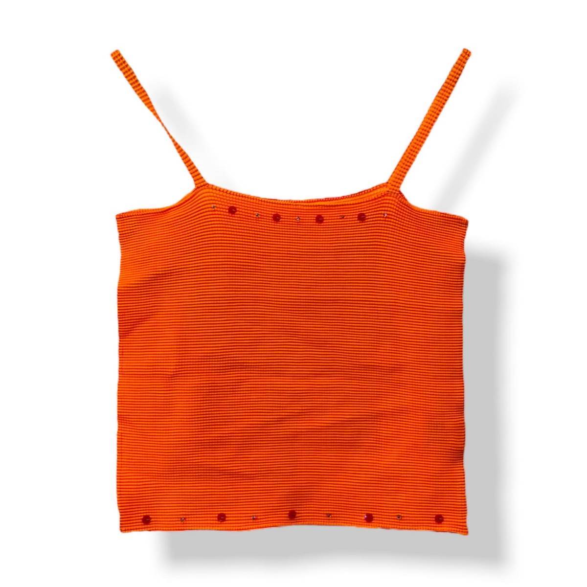 90SS ISSEY MIYAKE PLEATS (T.) Pleats Waffle Camisole プリーツ