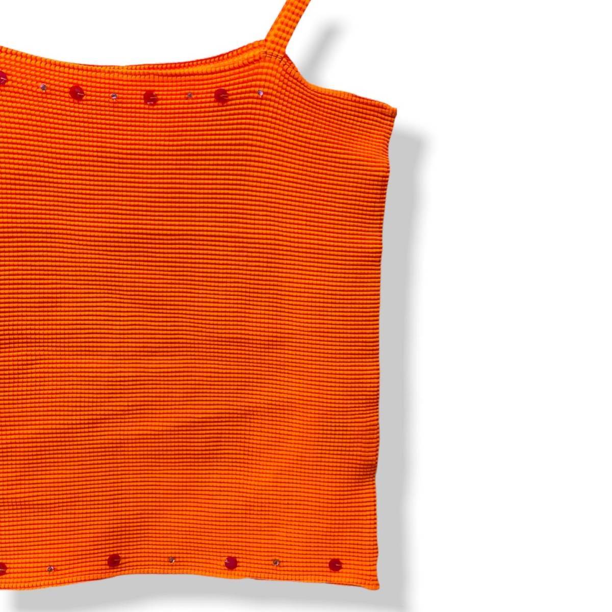 90SS ISSEY MIYAKE PLEATS (T.) Pleats Waffle Camisole プリーツ