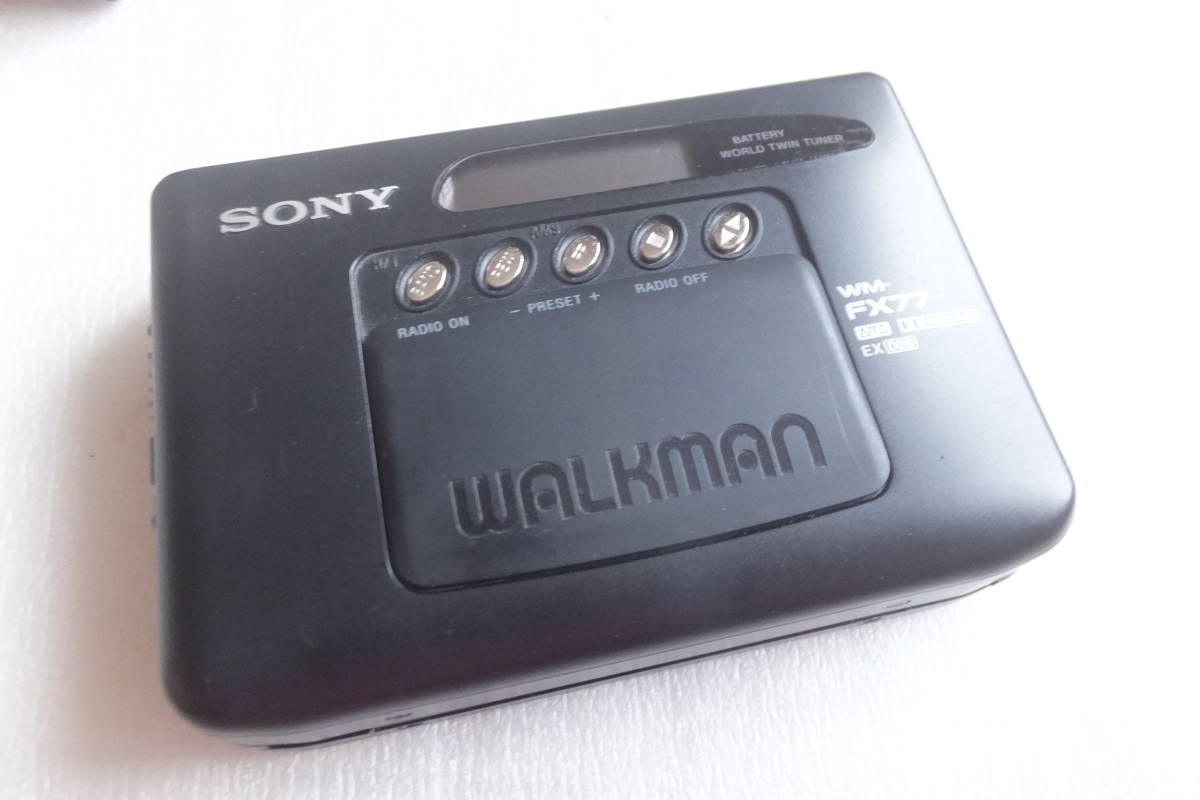 ジャンク SONY WM-FX77 SONY WM-FX77 WALKMAN 完全ジャンク品 ▷ eBay