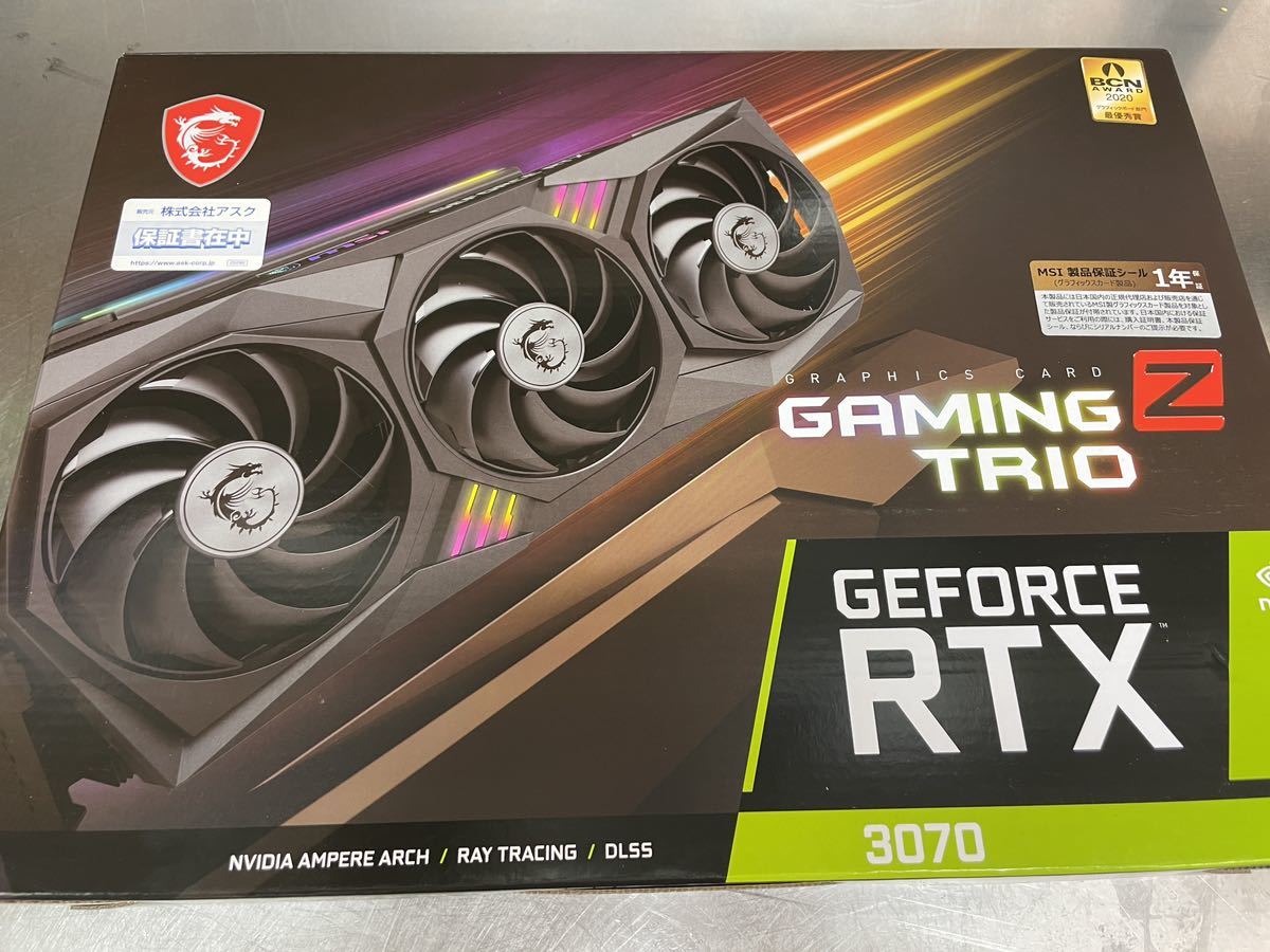 中古 msi RTX3070 GAMING TRIO Z RTX 0 X Trio Gaming TRIOの人気アイテム