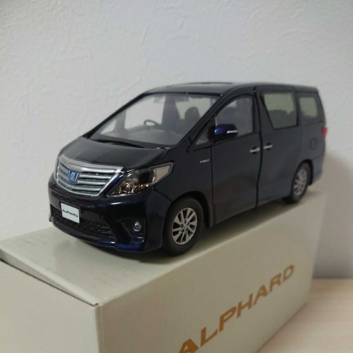 アルファード トヨタ カラーサンプル 非売品 ミニカー 1⁄30 30系後期 0