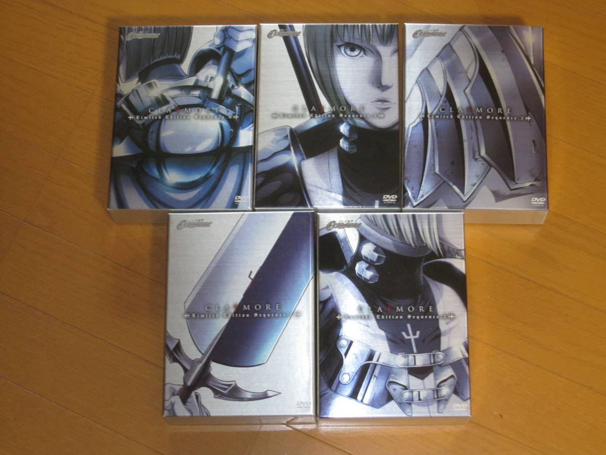CLAYMORE Edition Limited クレイモア アニメDVD : 初回限定特装版 