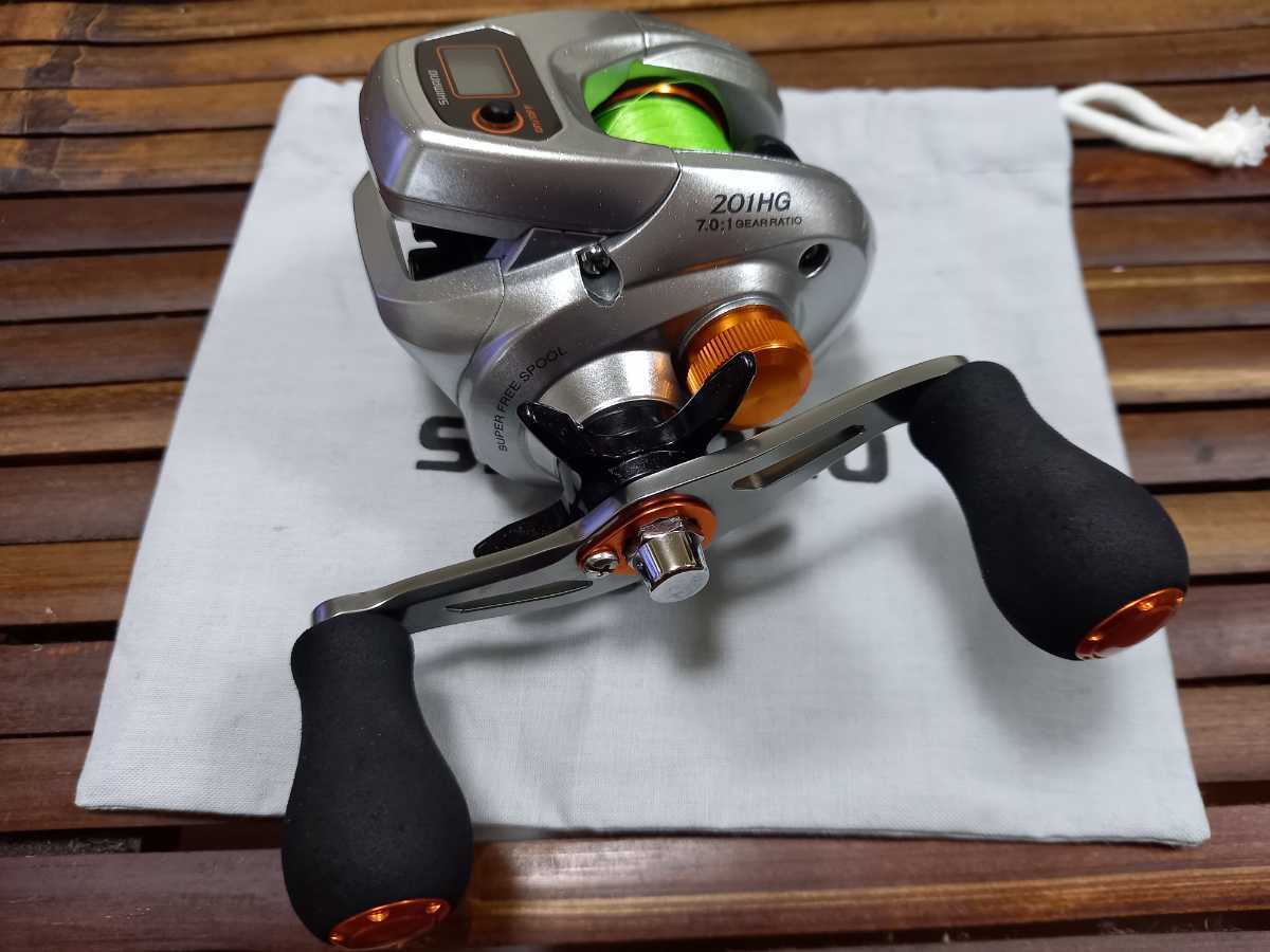 シマノ 14 バルケッタ CI4+ 201HG SHIMANO LEFT 左巻き 海釣り SHIMANO