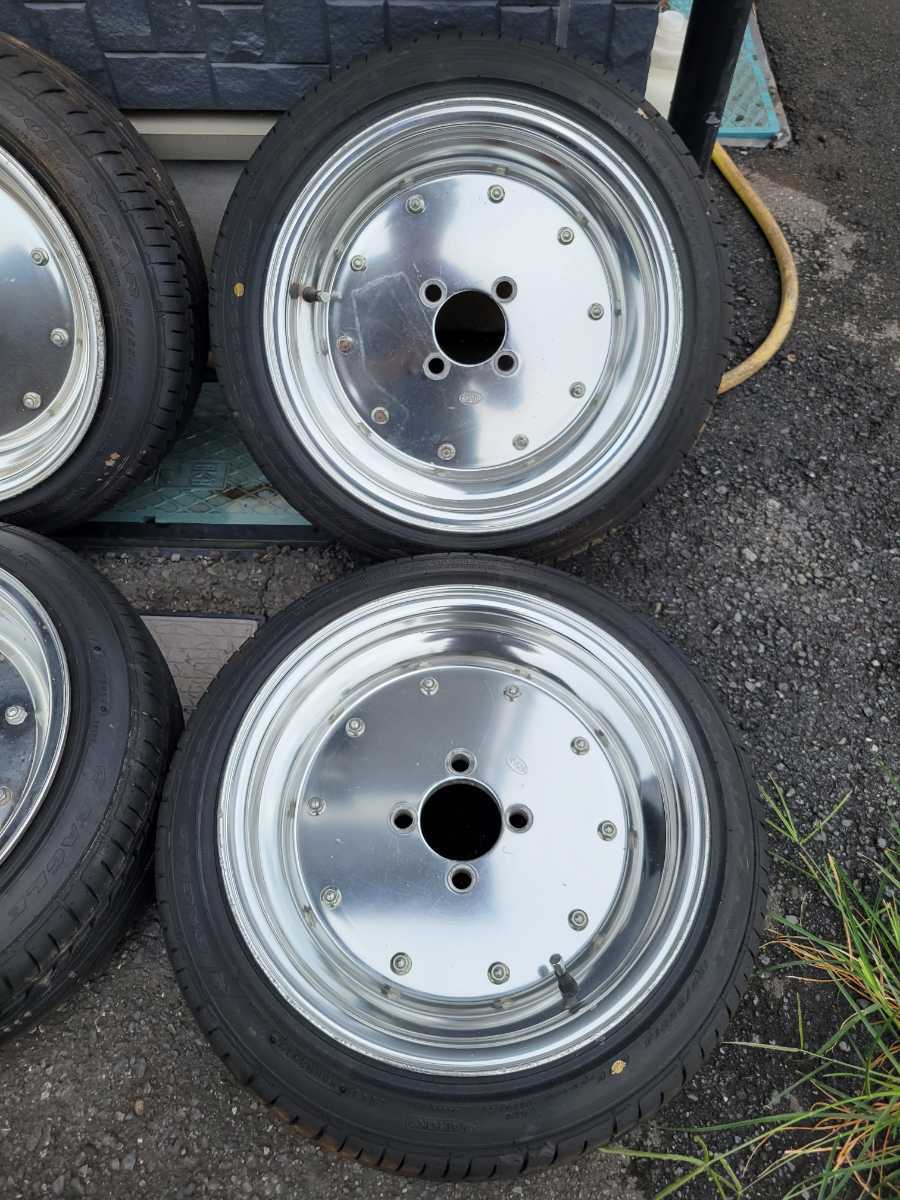 ssr マークⅠ pcd100 7j 14インチ 155/55r14 四本新品 希少 当時物 美 