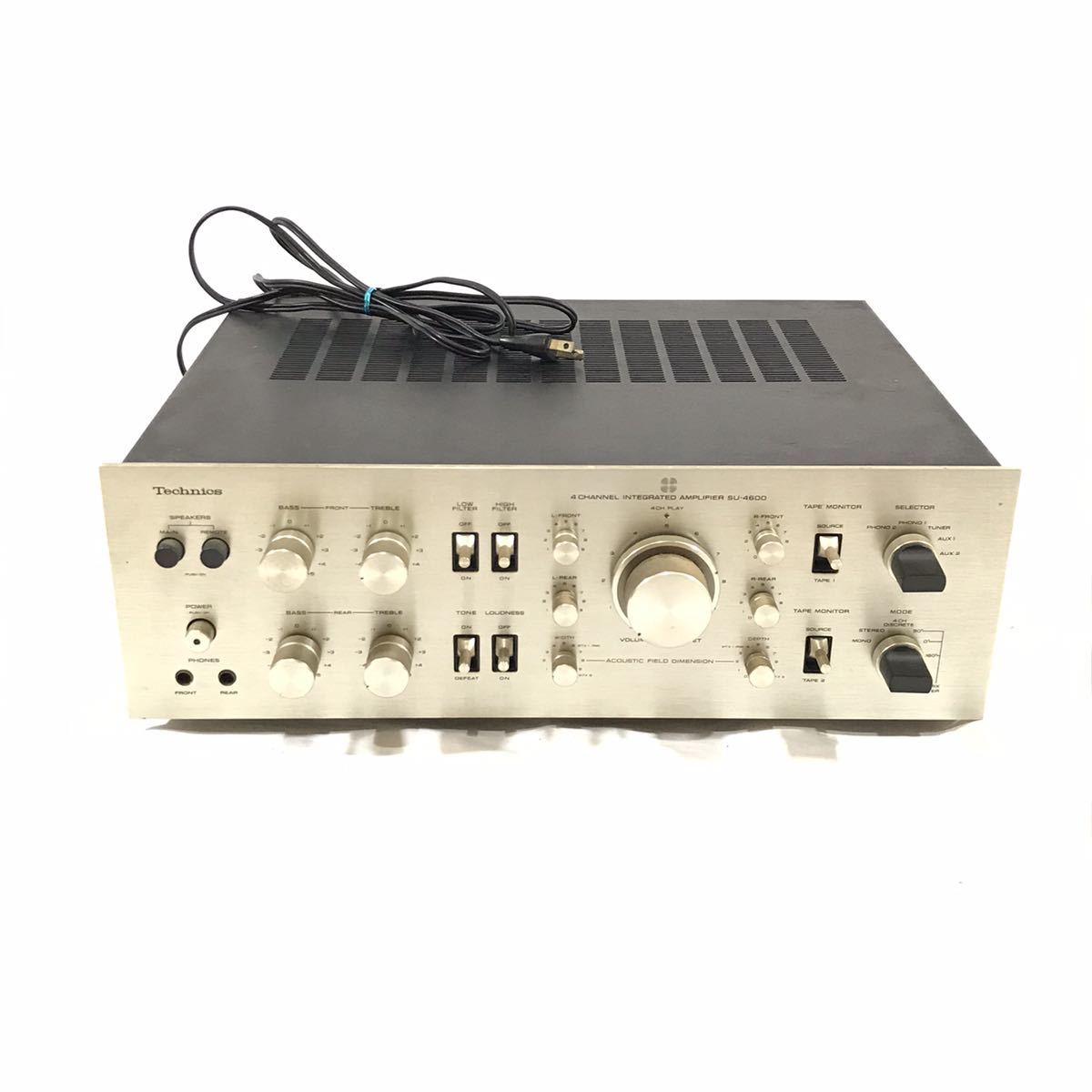 Technics SU-4600 テクニクス Yahoo!オークション - アンプ ト長
