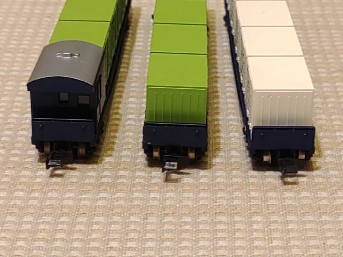 KATO コキ10000冷蔵コンテナ、コキ10000、コキフ10000 セット(貨物列車