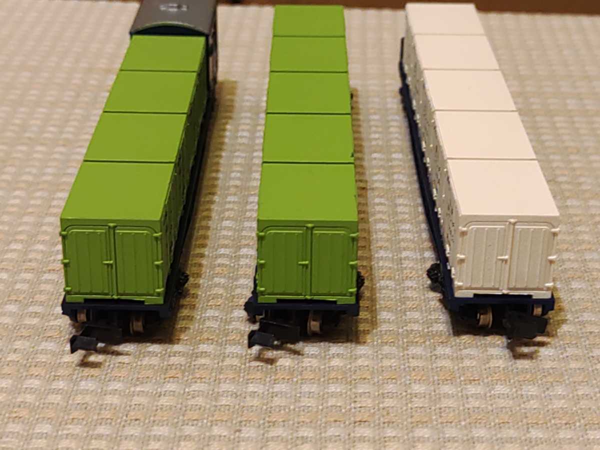 KATO コキ10000冷蔵コンテナ、コキ10000、コキフ10000 セット(貨物列車