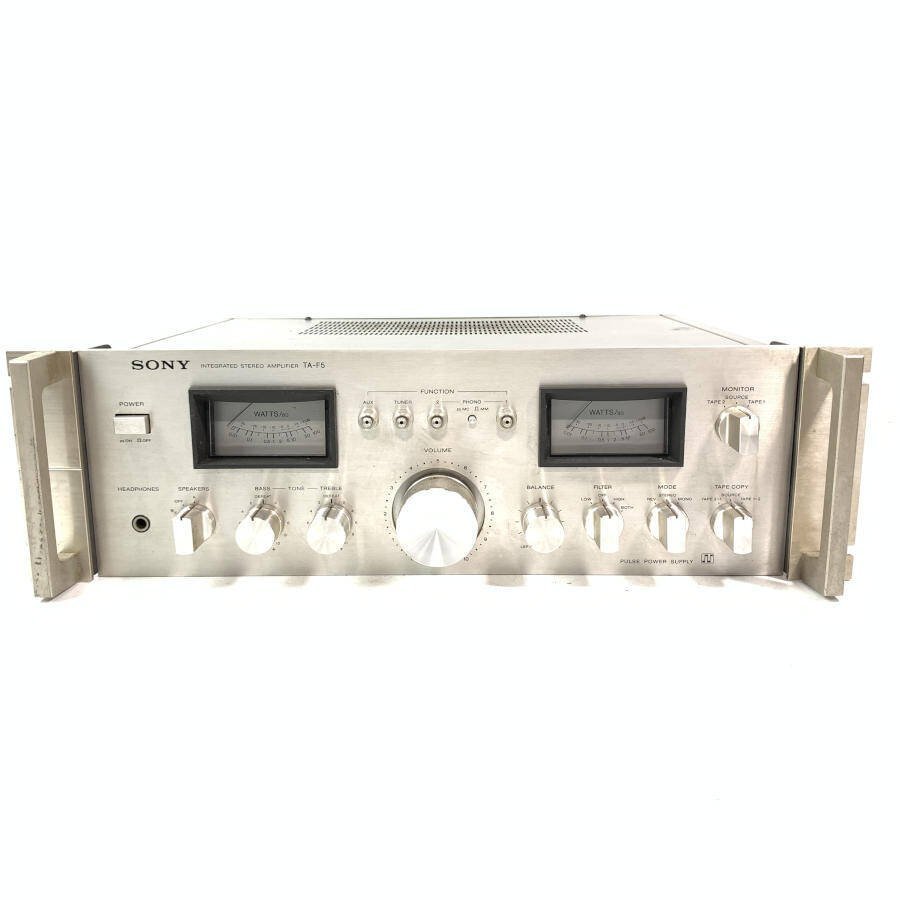 SONY TA-F5 ソニー - プリメインアンプ Yahoo!オークション 70W+70W⁄8Ω