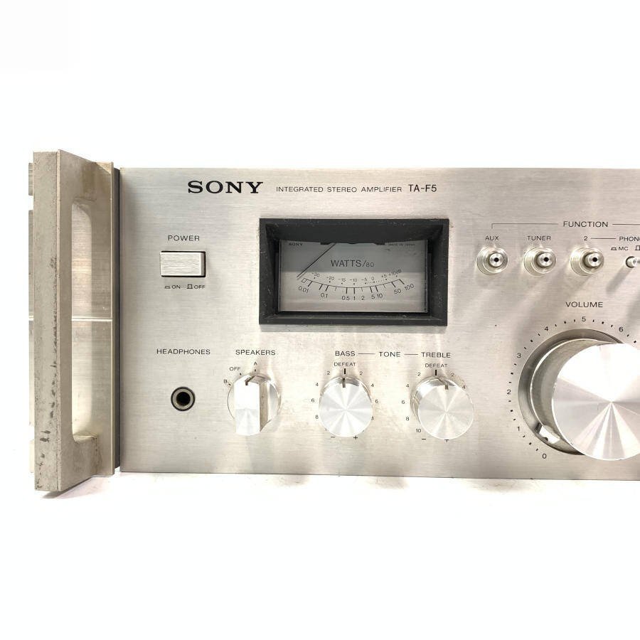 SONY TA-F5 ソニー - プリメインアンプ Yahoo!オークション 70W+70W⁄8Ω