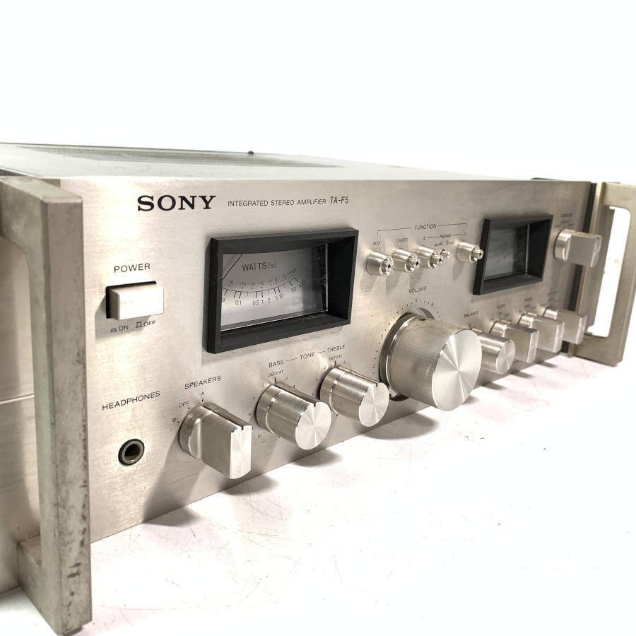 SONY TA-F5 ソニー - プリメインアンプ Yahoo!オークション 70W+70W⁄8Ω