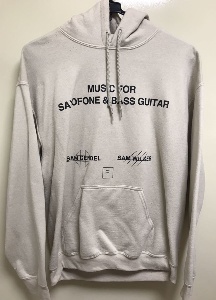  SAM GENDEL & SAM WILKES MUSIC FOR SAXOFONE & BASS GUITARパーカー サンド Mサイズ サム ゲンデル(ジャズ一般)｜売買されたオークション情報、yahooの商品情報をアーカイブ公開 - オークファン ジャズ一般