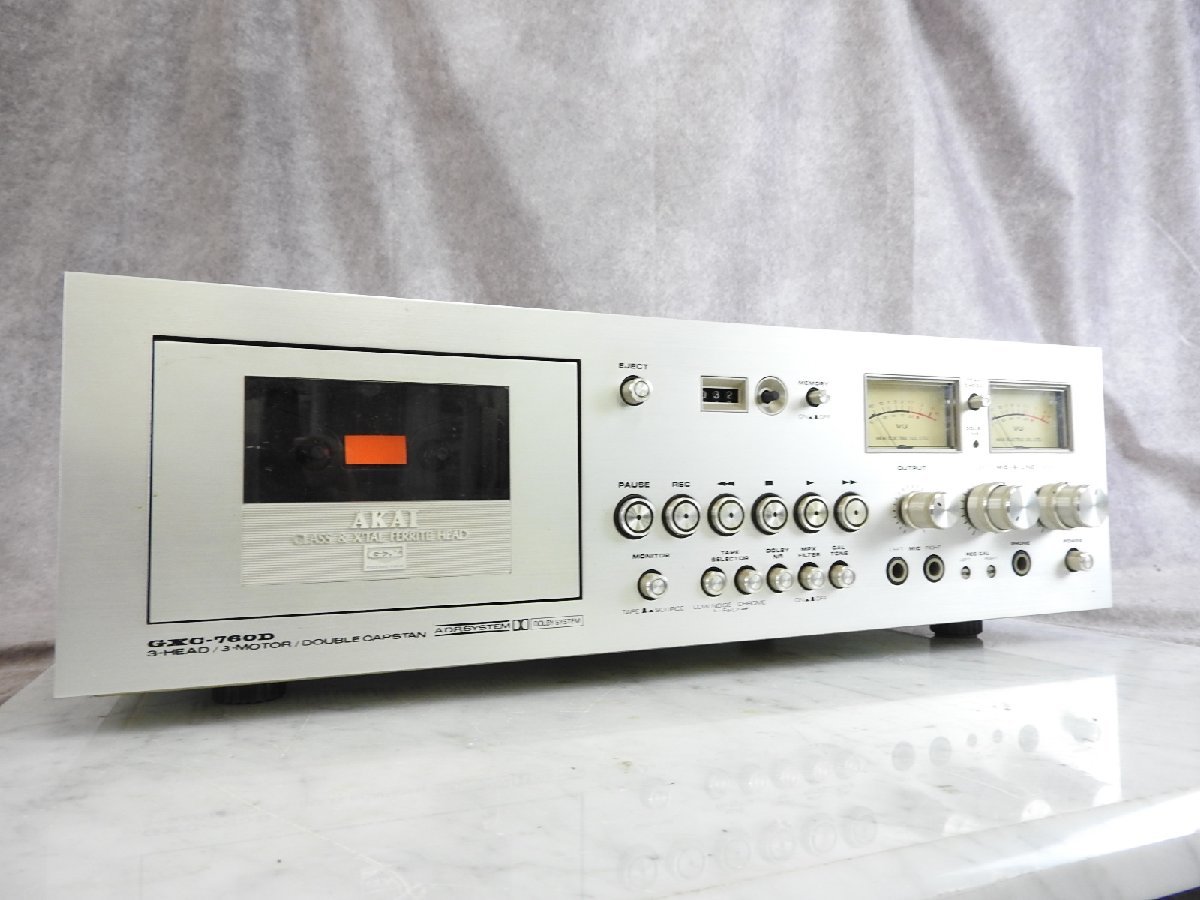 AKAI GXC-760D ステレオカセットデッキ - アカイ – Audiolife メルカリ